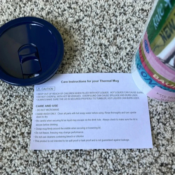 Kate Spade New York 16oz Thermal Mug New With Tags - Picture 9 of 9